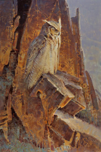 Set in Sandstone, 36" x 24", Oil on Linen